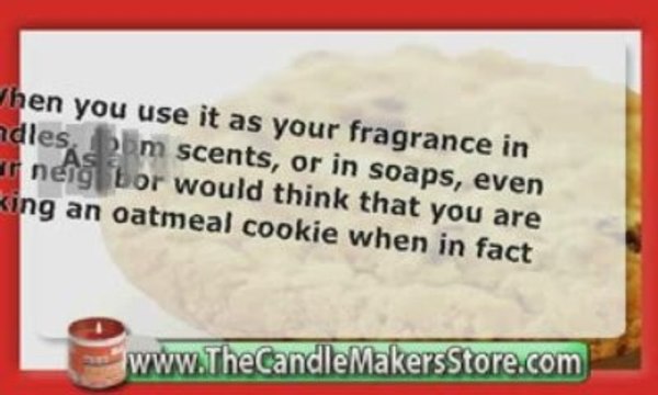 Oatmeal Cookie Fragrance For Home Scented Candles