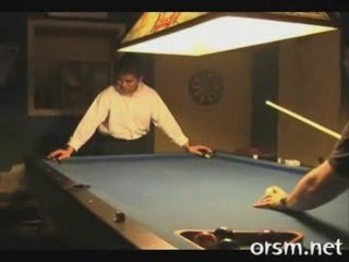 Une partie de billard qui tape vraiment dans les boules.