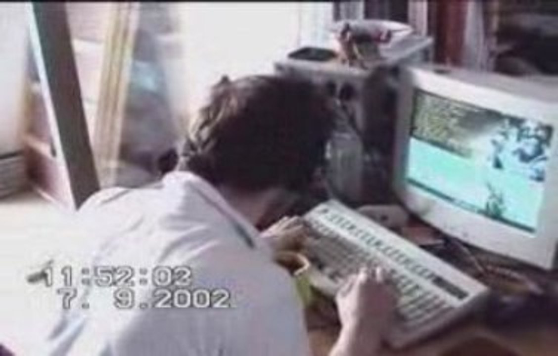 Guy Gets Pissed At Keyboard. InterWebPortal.com