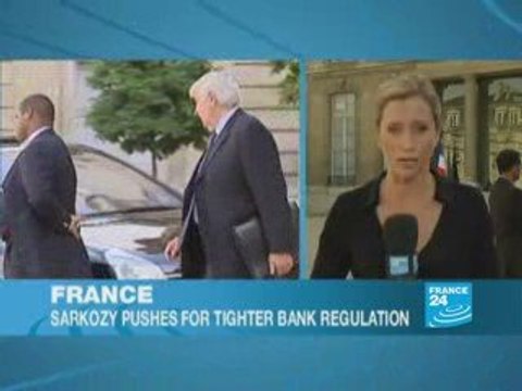 Sarkozy chides bankers for bonuses