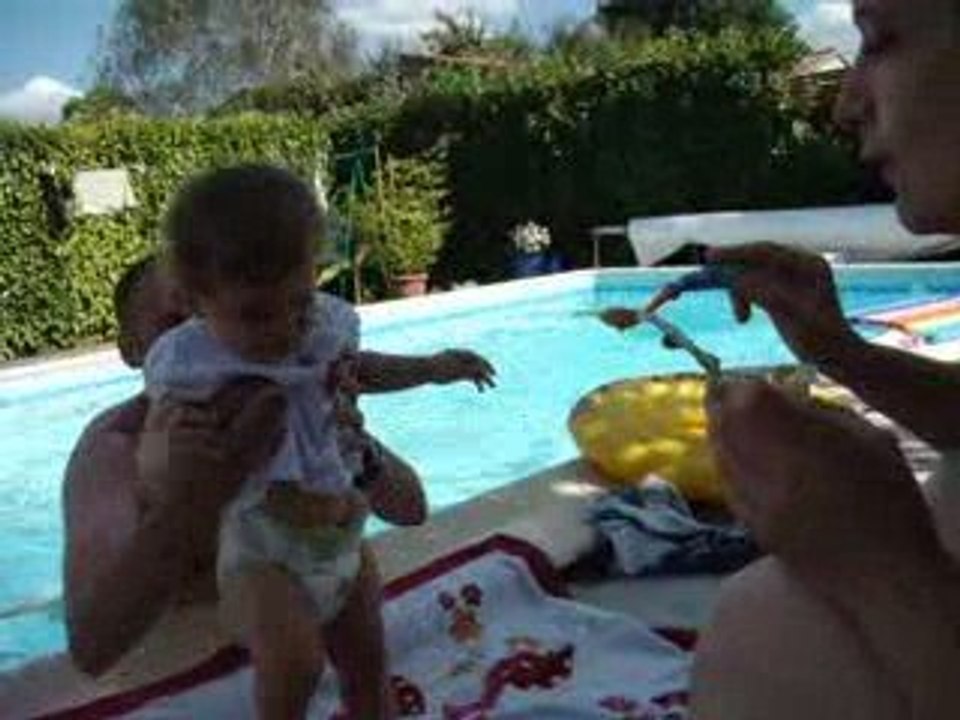 Les premiers pas de marine