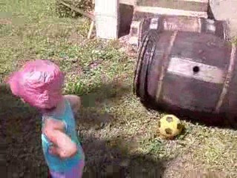 Angeline au foot