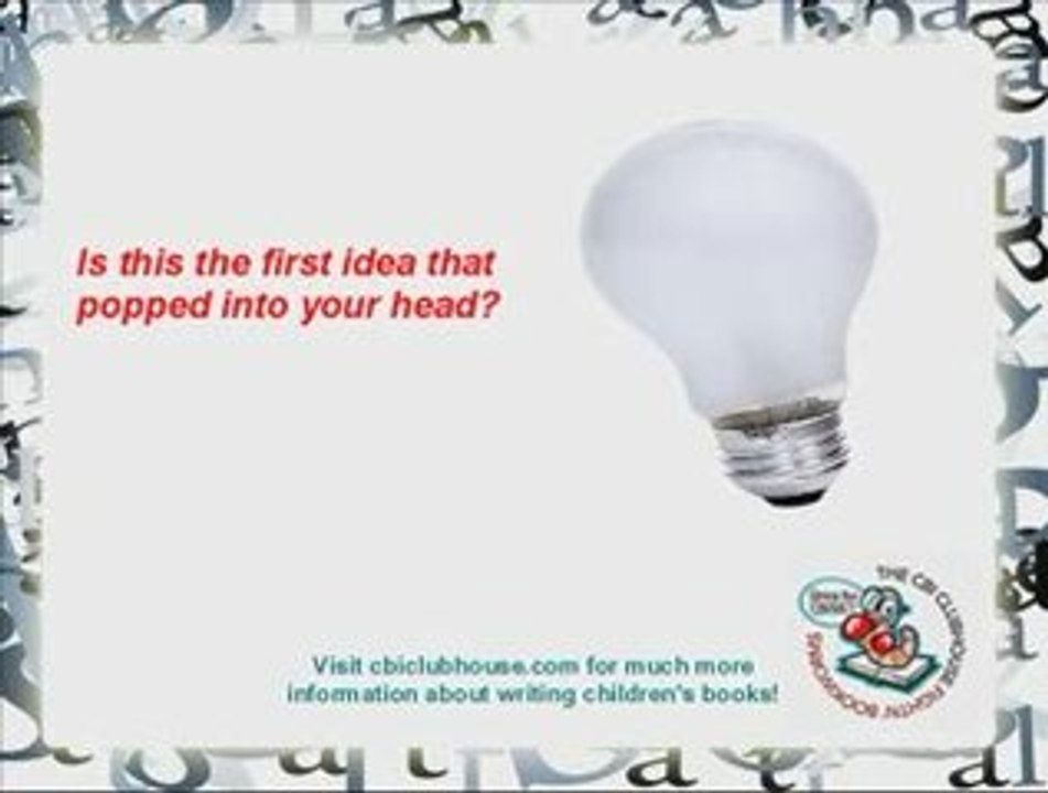 Write for Kids: Is My Children's Book Idea Good Enough?