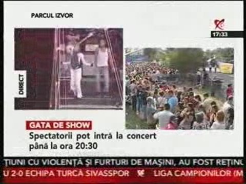 Madonna Prepare Show in Bucharest - RealitateaTV.17.28.PM