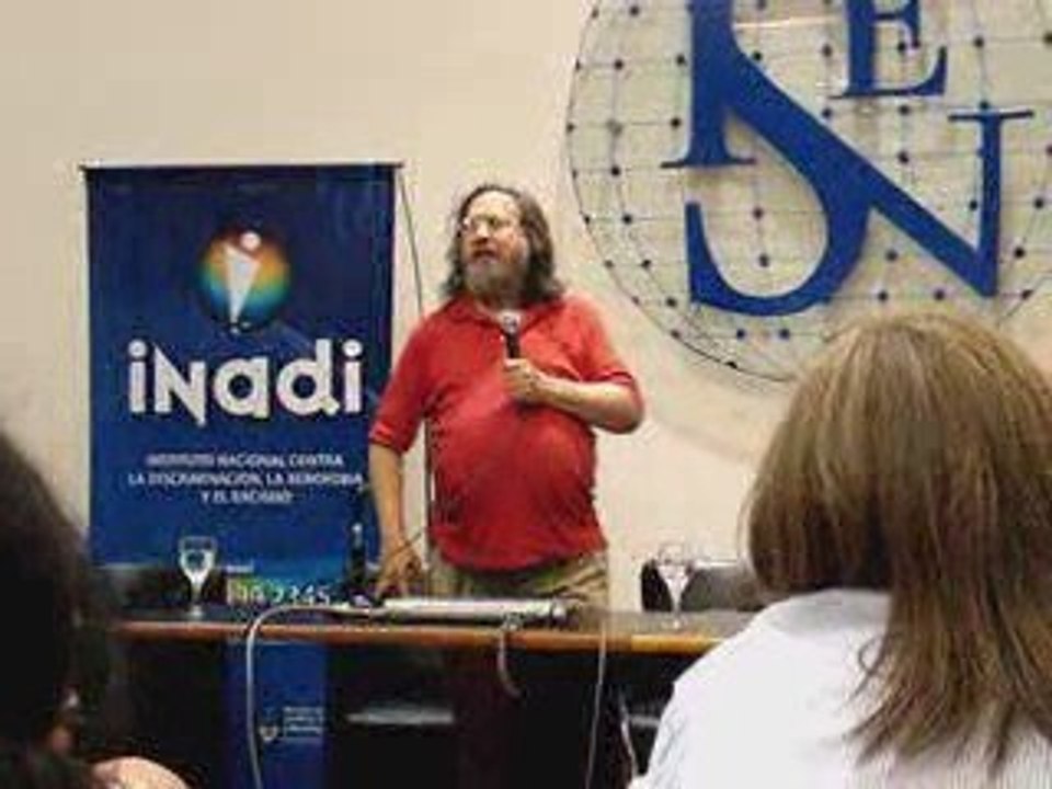 Richard Stallman en Cancillería 02