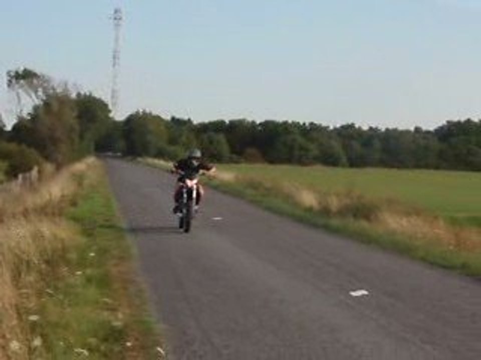 Ma Derbi kit 50cc doppler avec pot hebo en pointe