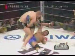 Fedor Emelianenko vs Yugi Nagata