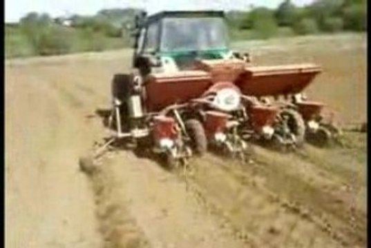 Préparation et semis de maïs