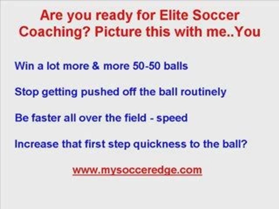 How to Win at Elite Soccer – The Youth Soccer Training Edge