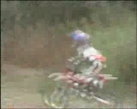 film moto jérémie sur sa ktm 50 sx 2008