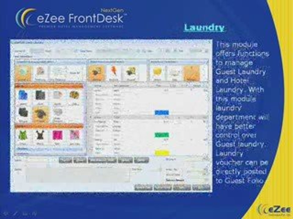 Hotel Management Software eZee FrontDesk with reservation, a