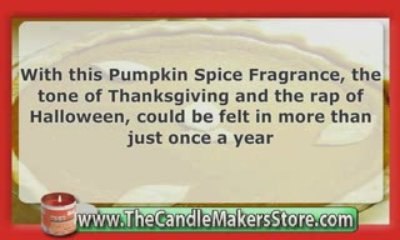 Pumpkin Spice For Candle Scents
