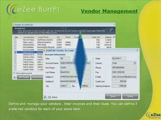 eZee BurrP! - The Restaurant Management Software, Restaurant
