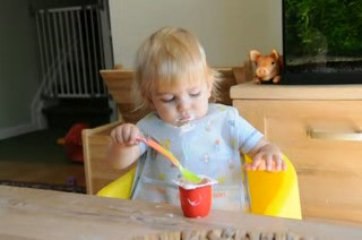 William Stanislaw and his joghurt/ i jogurcik