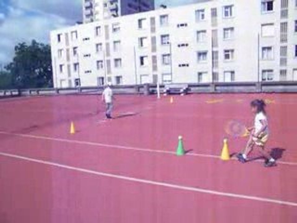 Stage de tennis début juillet àla MJC