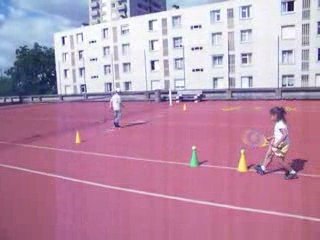 Stage de tennis début juillet àla MJC