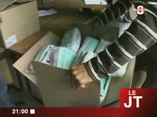 Grippe A : Distribution de masques aux médecins