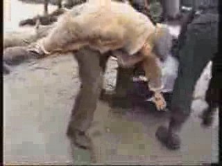 Russian fighters with an evil