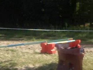 Margaux et Welcome en saut