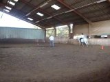 4 eme cours d'équitation de sylvie à bozouls (aveyron)