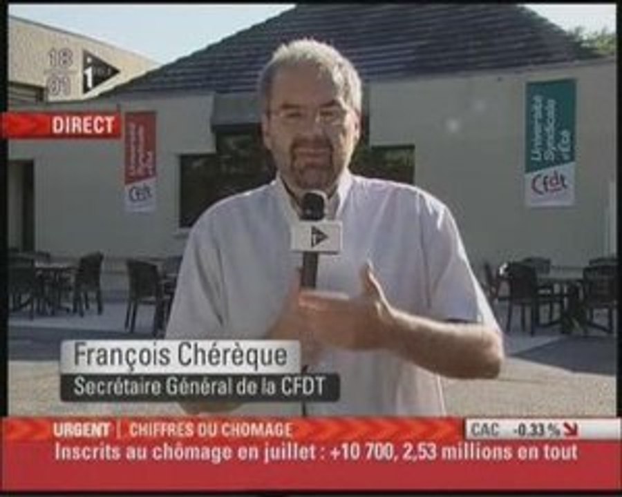Itélé 20090826 annonce_chômage_mauvais_chiffre