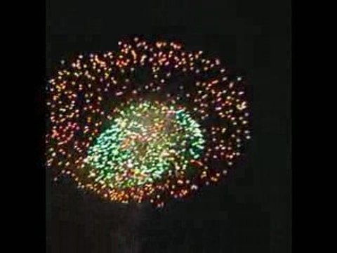 feu d'artifice salou 2009