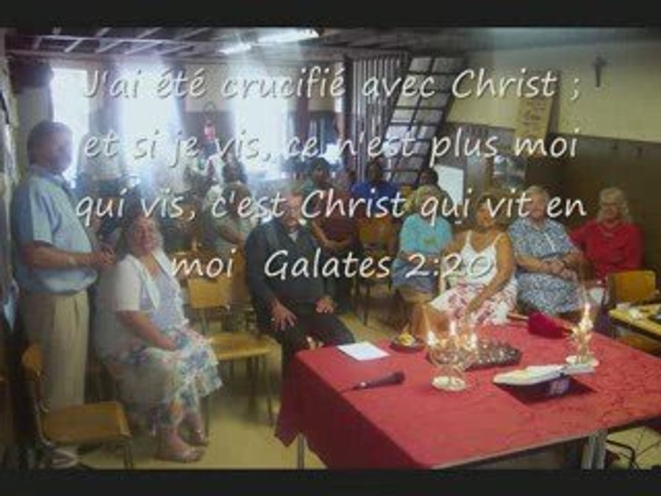 Baptêmes à l'Eglise internationale de Jodoigne