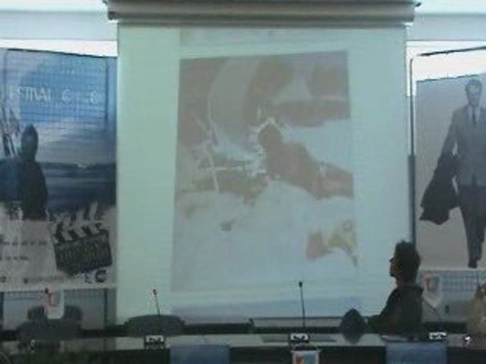 Vallauris Golfe-Juan conférence de presse festival De Caunes