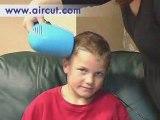 Mom Uses New AirCut to Cut Her Son's Hair