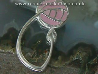 Silver Charles Rennie Mackintosh Pendant DWO463
