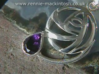 Silver Charles Rennie Mackintosh Pendant DWA183