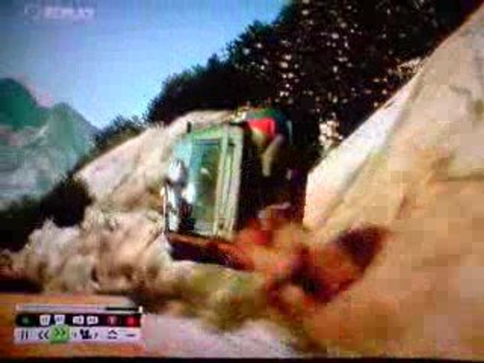 Dirt 2 - Cascade au bord du vide.