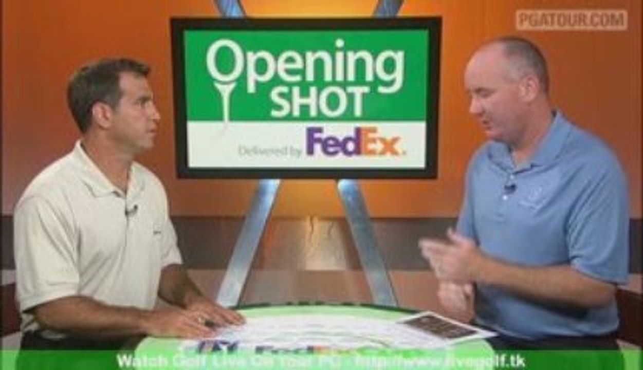 Barclays Golf Tournament 2009 - Opening Shot