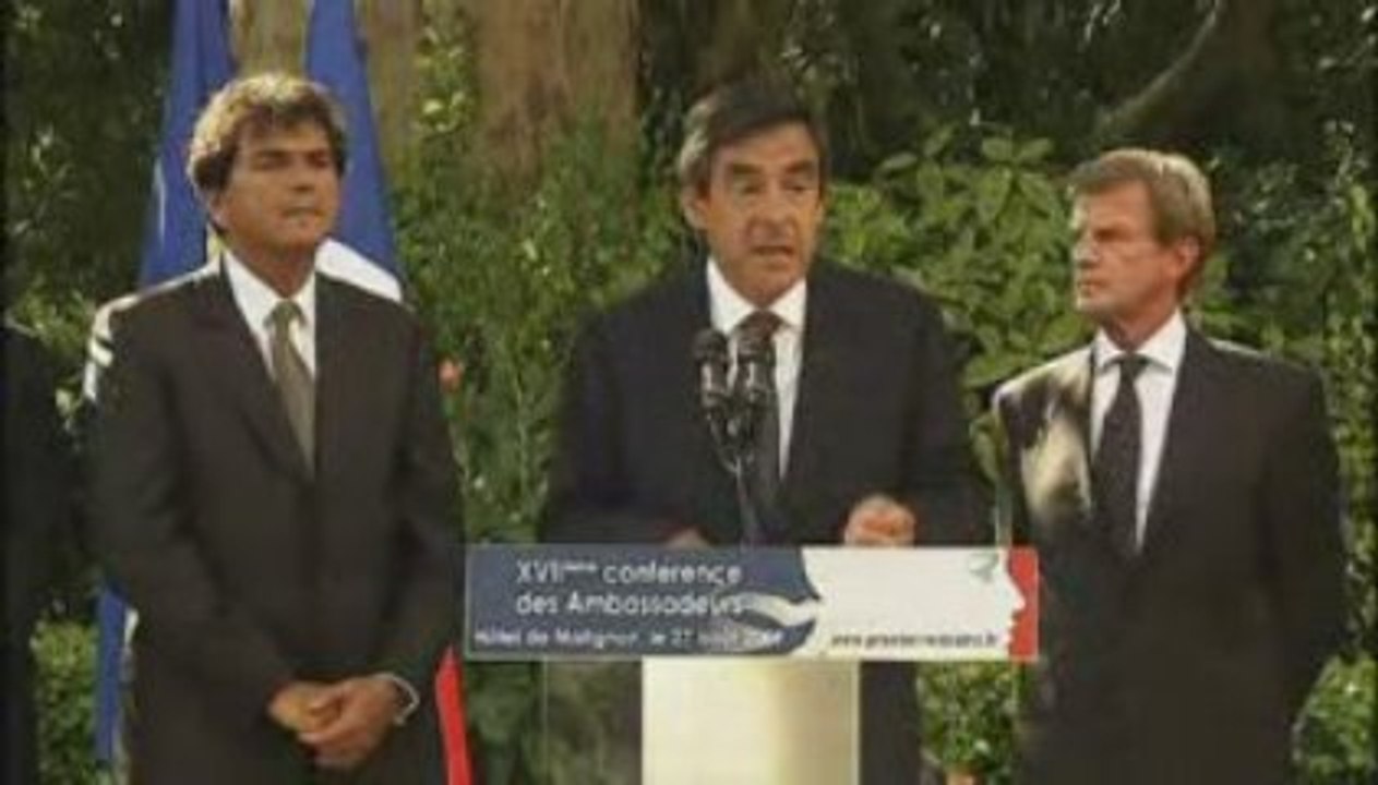 fillon aux ambassadeurs