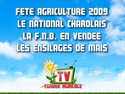 Journal TV Vendée Agricole 28 août 2009