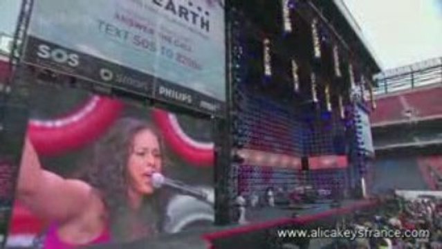 Alicia Keys - Mercy Me (Live Earth New York 07.07)