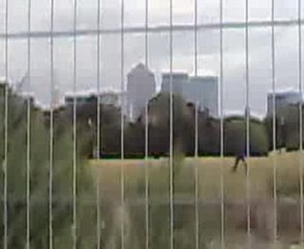 Climate Camp 2009 - view from the fence