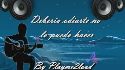 Deberia Odiarte - Segundo Rosero remix with lyrics