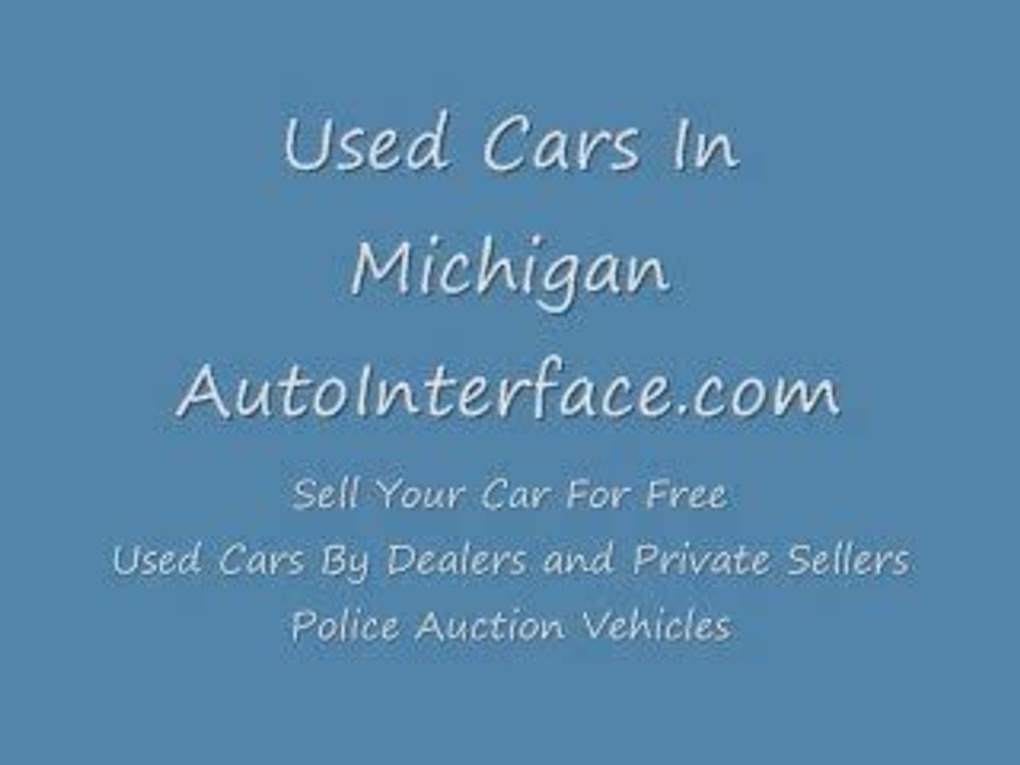 Used Cars In Michigan