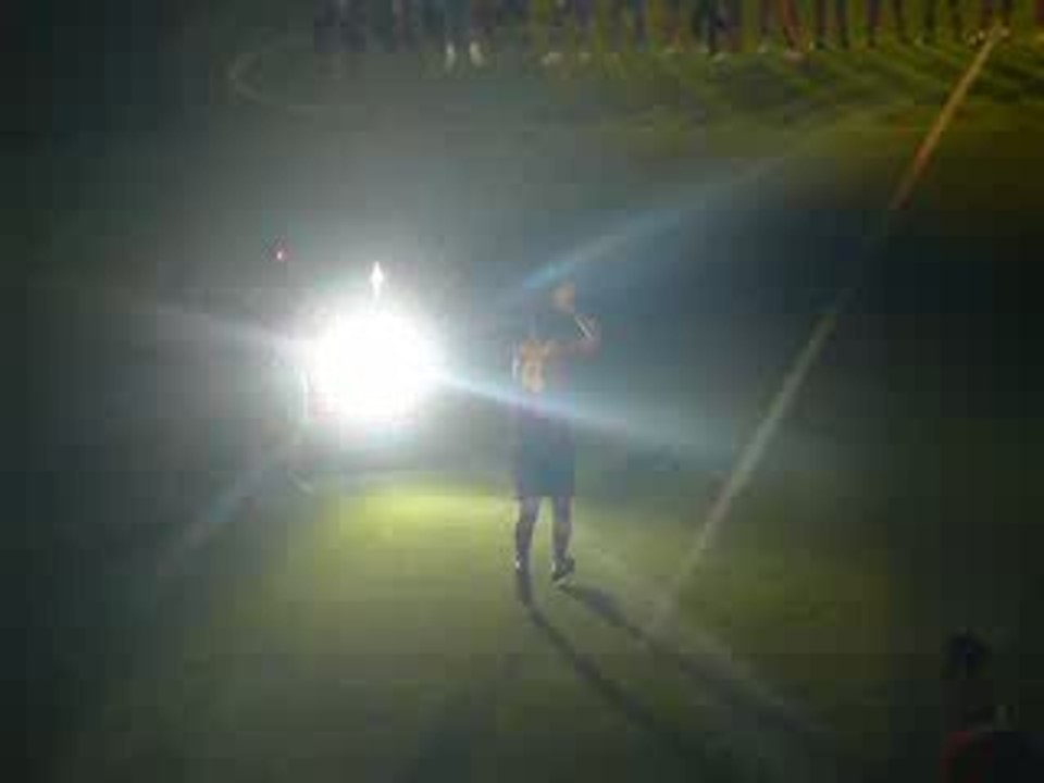 presentation fc barcelone lors du trophee gamper au camp nou