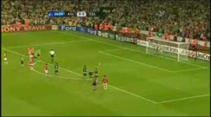 Simulation Eduardo Arsenal Celtic UEFA