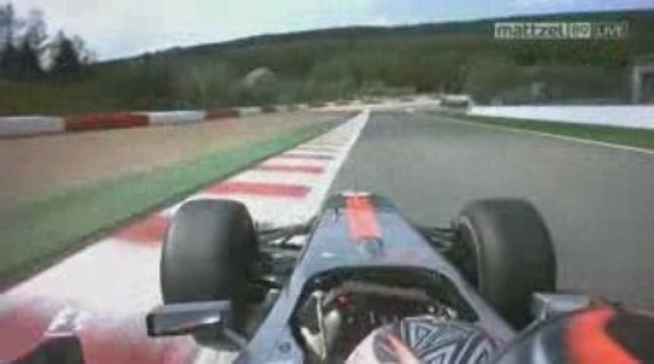 Kovalainen Spa-Francorchamps Onboard