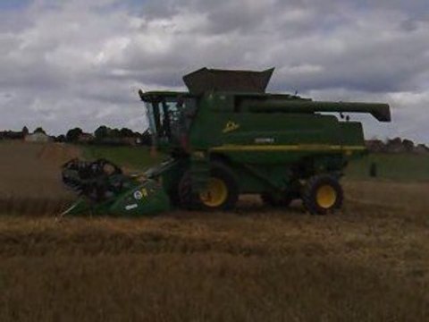 john deere CTS moisson 2009