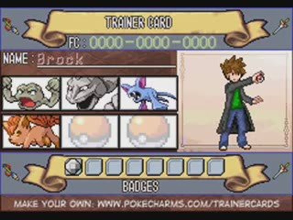 History of Brock's PokГ©mon Party