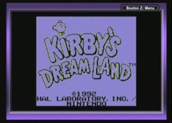 ingame Kirby's Dream Land