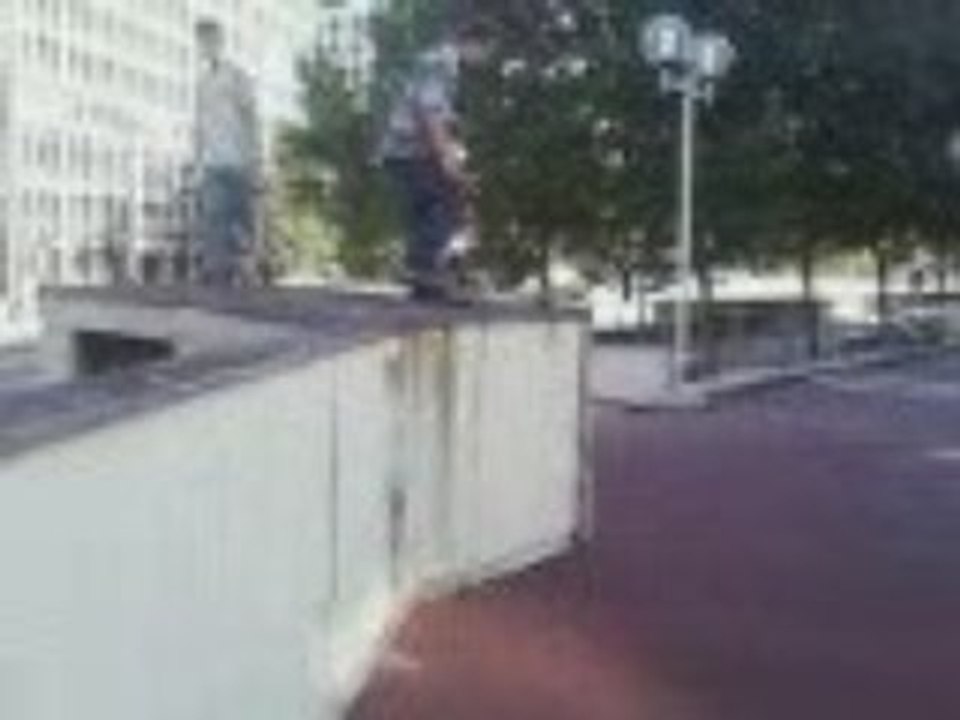 moi et mon pti frere sur le gro block du spot de st sever