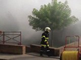 Incendie de la supérette Proxi de Neuvilly