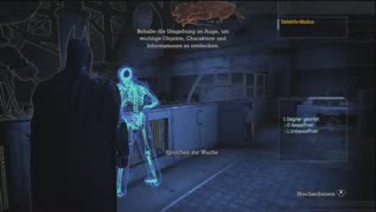 Batman Arkham Asylum: Detektivsicht und Kampf