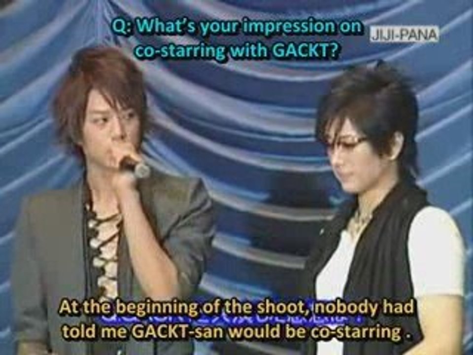 GACKT & INOUE The Next Decade Interview ENGLISH
