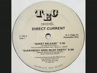 70's disco - Direct Current - Everybody Here Must Party 1979
